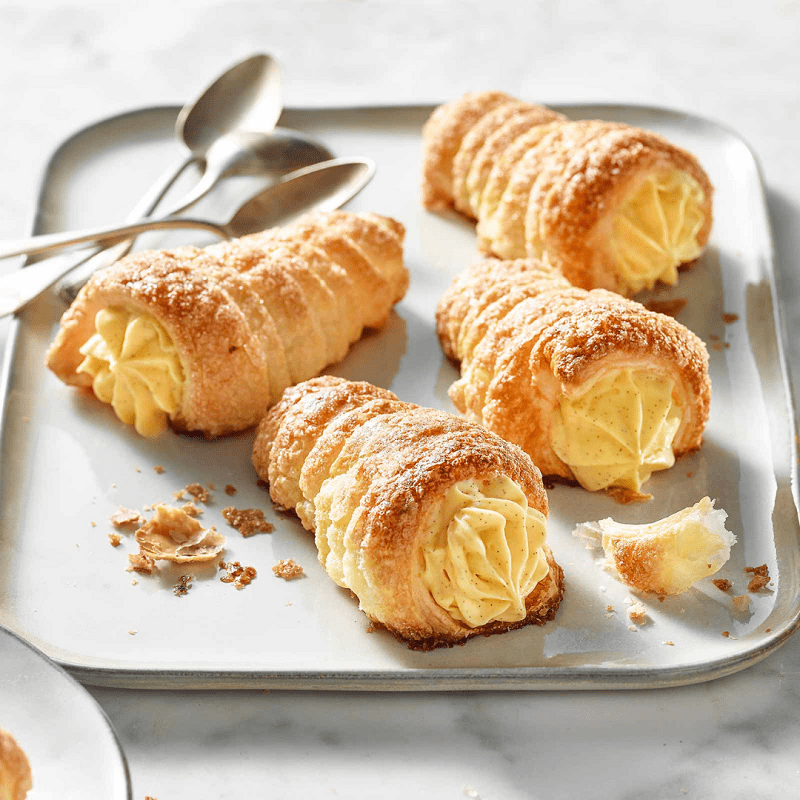 fourrés à la crème patissière My Deliciosa