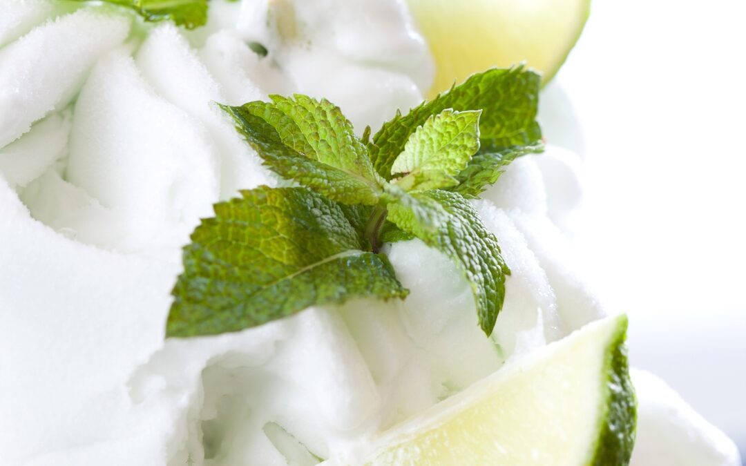 Glace au mojito