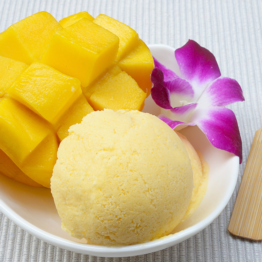 Recette de Sorbet Mangue-Passion Sans Sucre - MY DELICIOSA