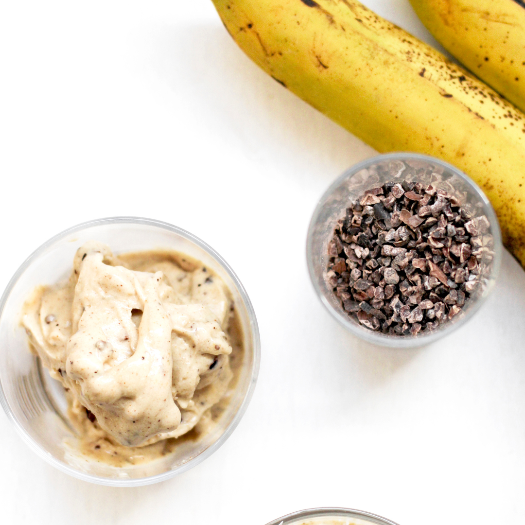 Recettes de Glaces Maison avec Trois Ingrédients : Glace Banane-Cacao