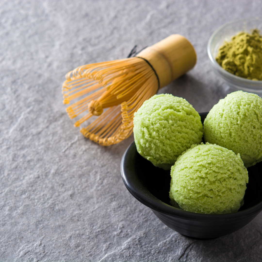 Glaces détox maison : Glace au Thé Vert Matcha