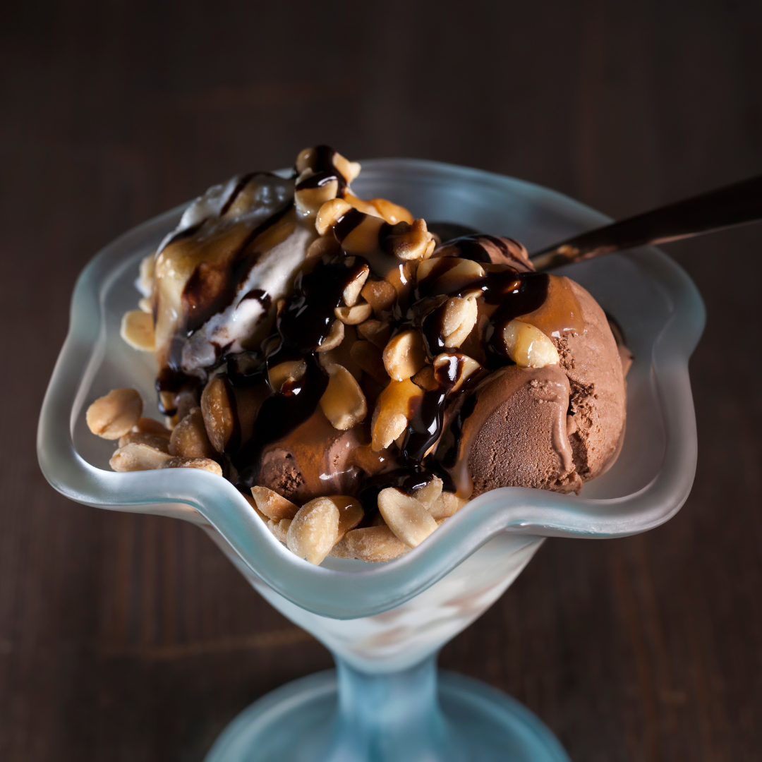 recette de glace chaude : Glace au Chocolat et Sauce Caramel Chaud 